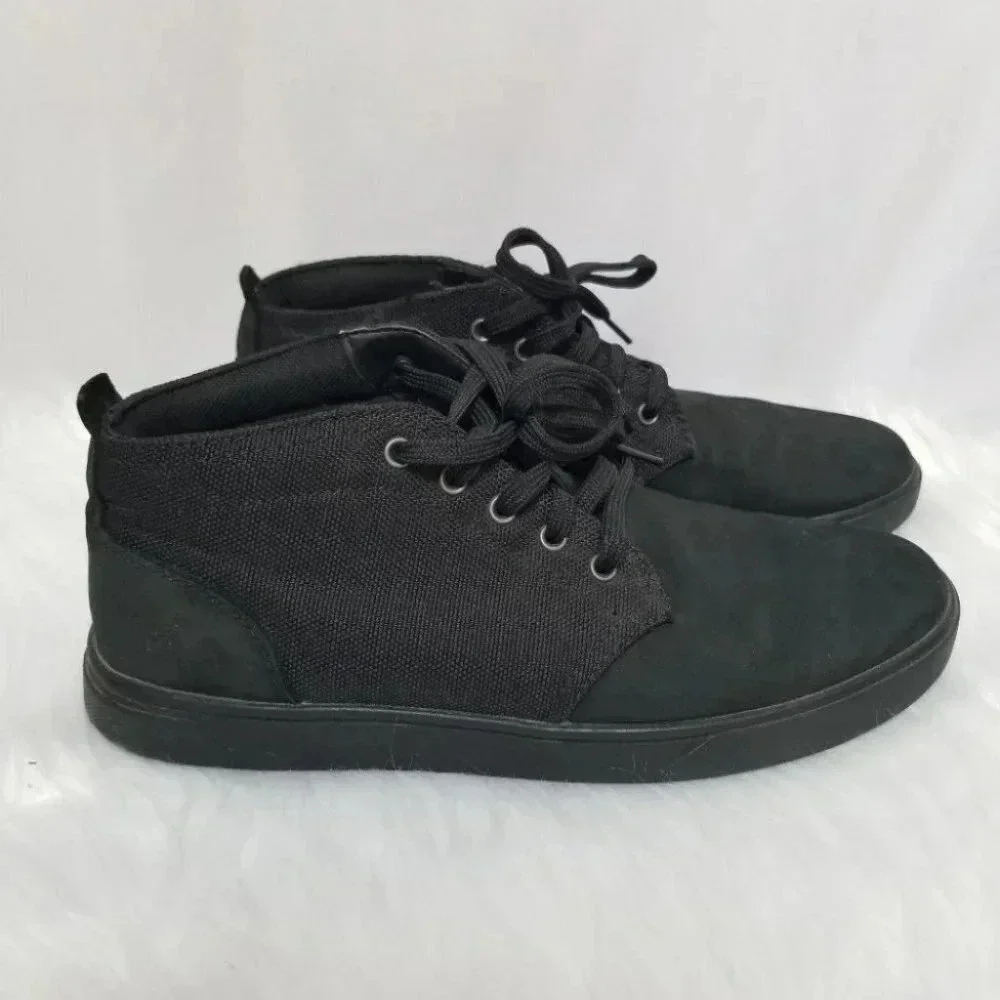 TIMBERLAND Men's Groveton PT Chukka Boots Black 7